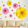 Yellow Chrysanthemum Flower Wall Sticker